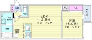 麻生駅 徒歩5分 4階の物件間取画像